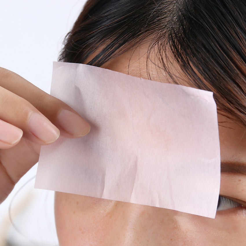Oil-Absorbing Facial Tissues For Girls Face Cleansing And Make-Up Facial Tissues To Reduce Pores