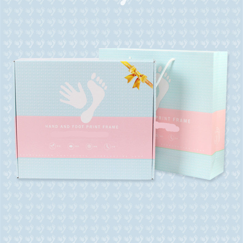 Baby Hand And Foot, Children's Hand And Foot, Diy Anniversary Photo Frame