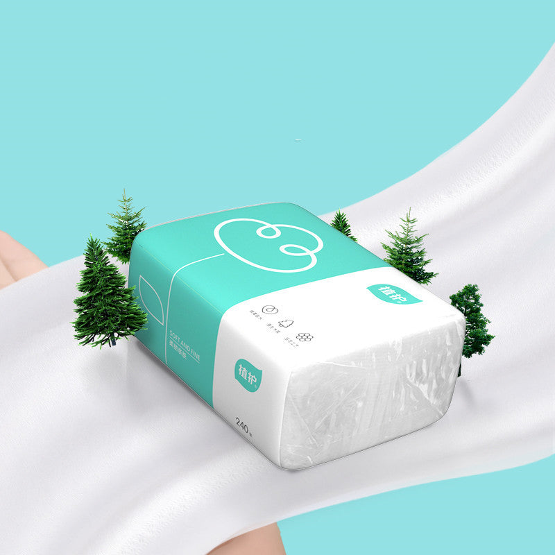 Napkins, Pumping Paper, Wood Pulp Facial Tissues, Baby Tissues, 4 Packs