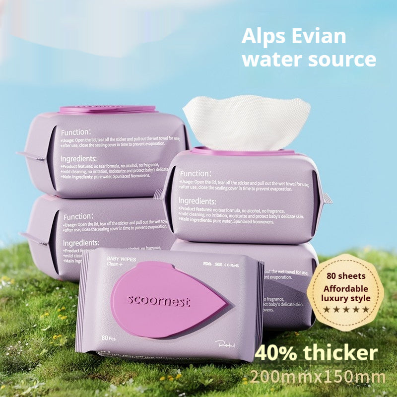 Large Package For Baby Wipes And Tissues