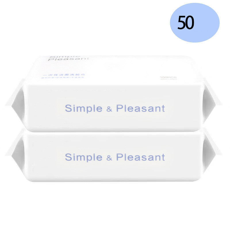 Beauty Cleansing Facial Wipes Soft Towel