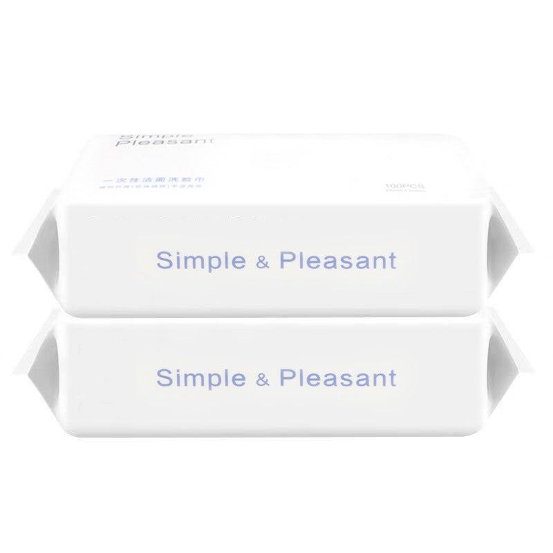 Beauty Cleansing Facial Wipes Soft Towel