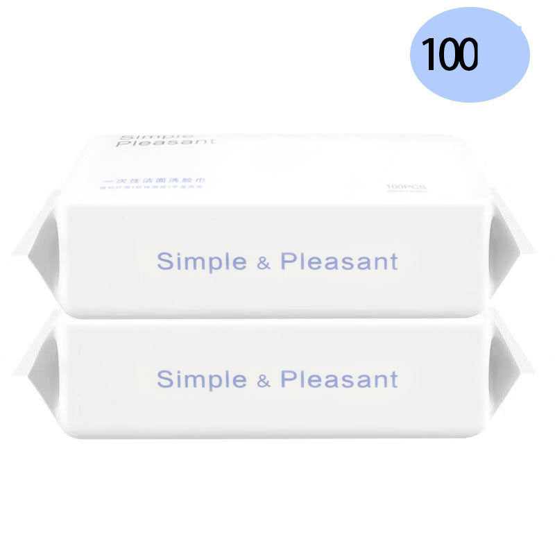 Beauty Cleansing Facial Wipes Soft Towel