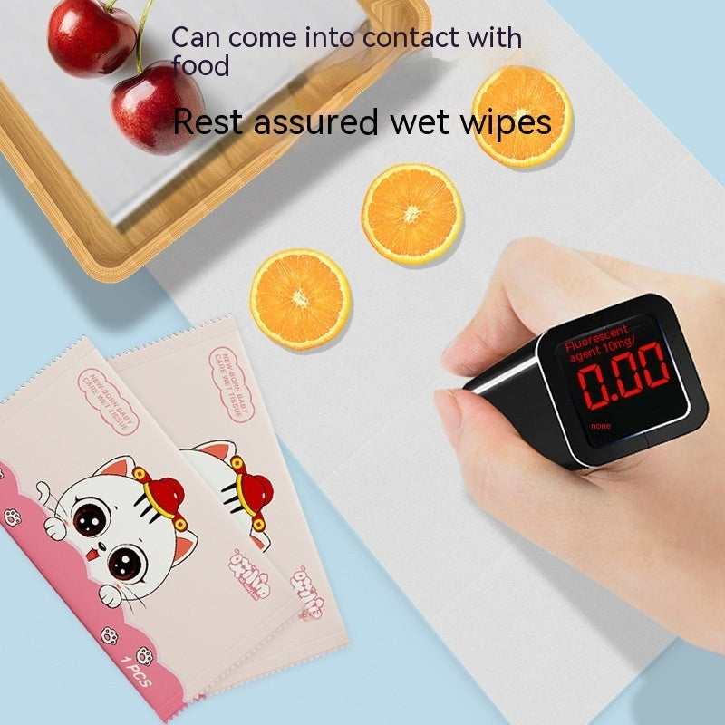 Boxed Wipes Portable Single Piece Small Package Hand Mouth Cleaning