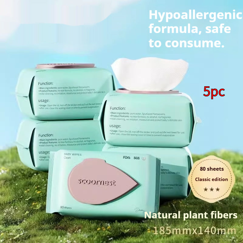 Large Package For Baby Wipes And Tissues