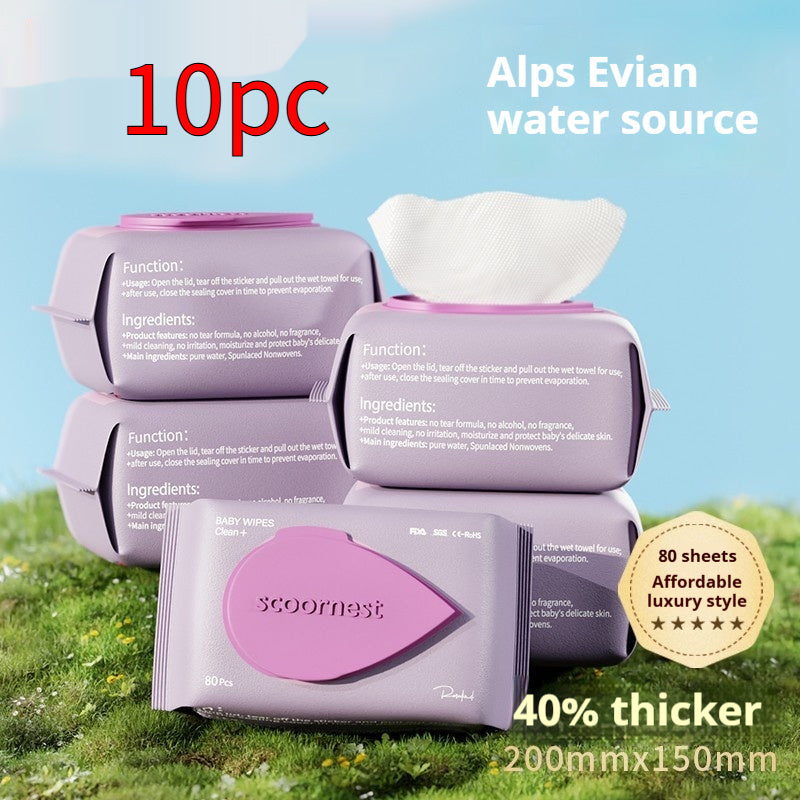 Large Package For Baby Wipes And Tissues